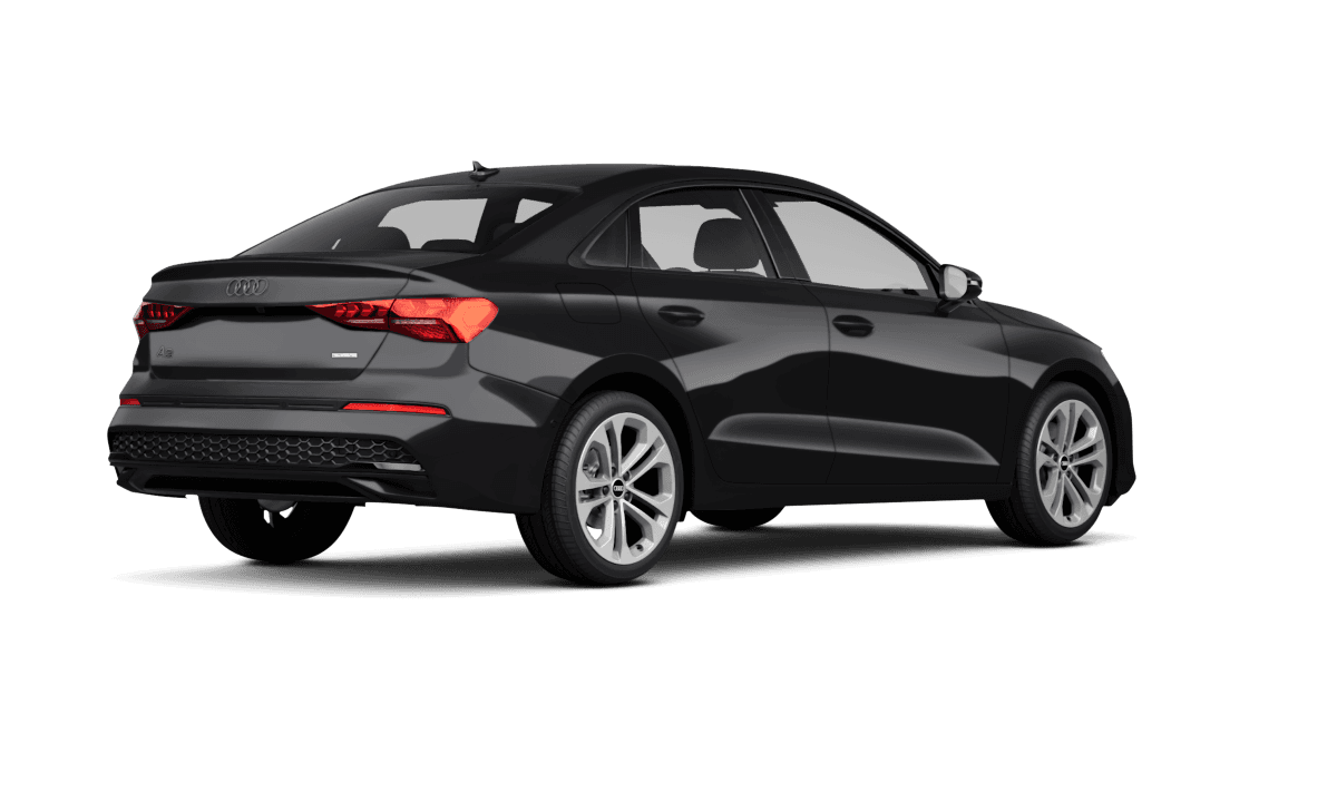 Audi A3 - Back view Audi A3 - Back view